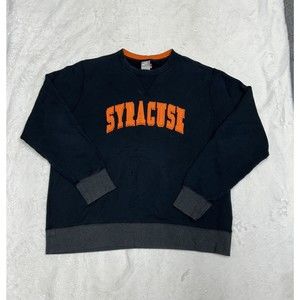 Nike Syracuse University NCAA Mens Size 2XL Crewneck Sweatshirt Black 477352-010